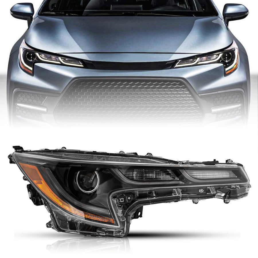 For 2020-2021 Toyota Corolla SE/XLE/XSE LED Projector Headlights