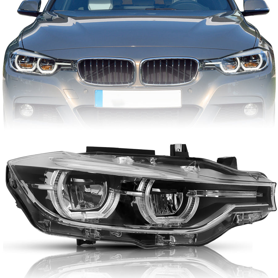 For 2016-2019 BMW 3 Series F30 F31 Full LED Headlights