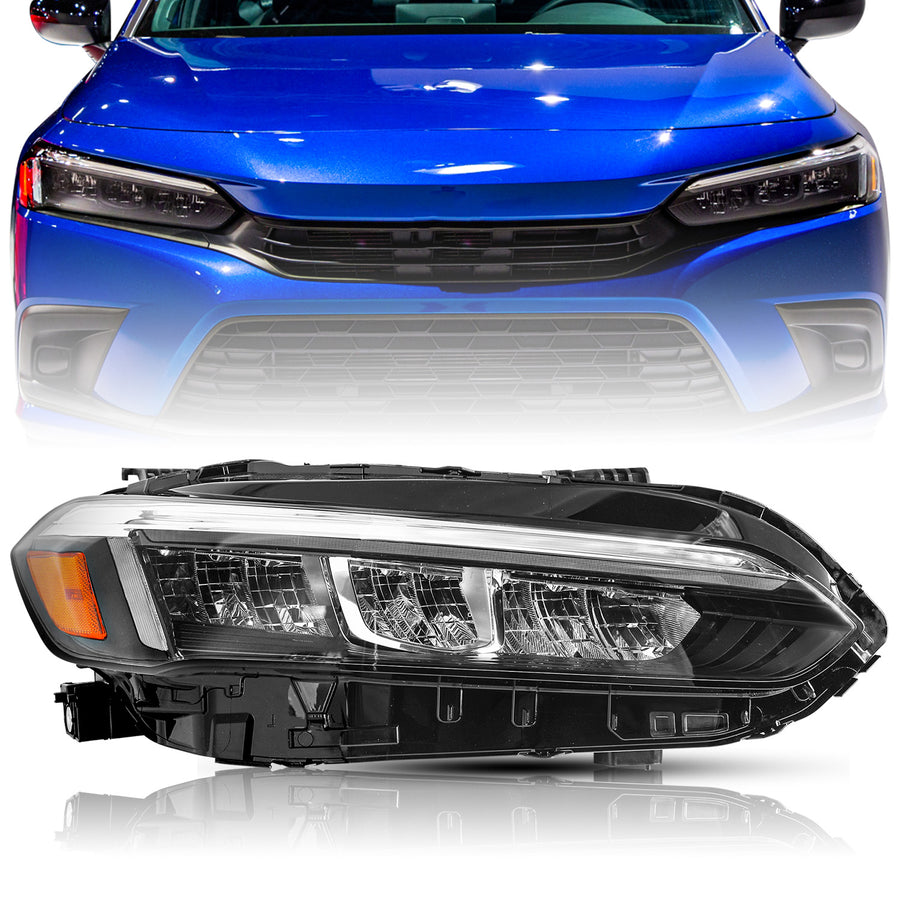 For 2022-2023 Honda Civic Full LED Headlights