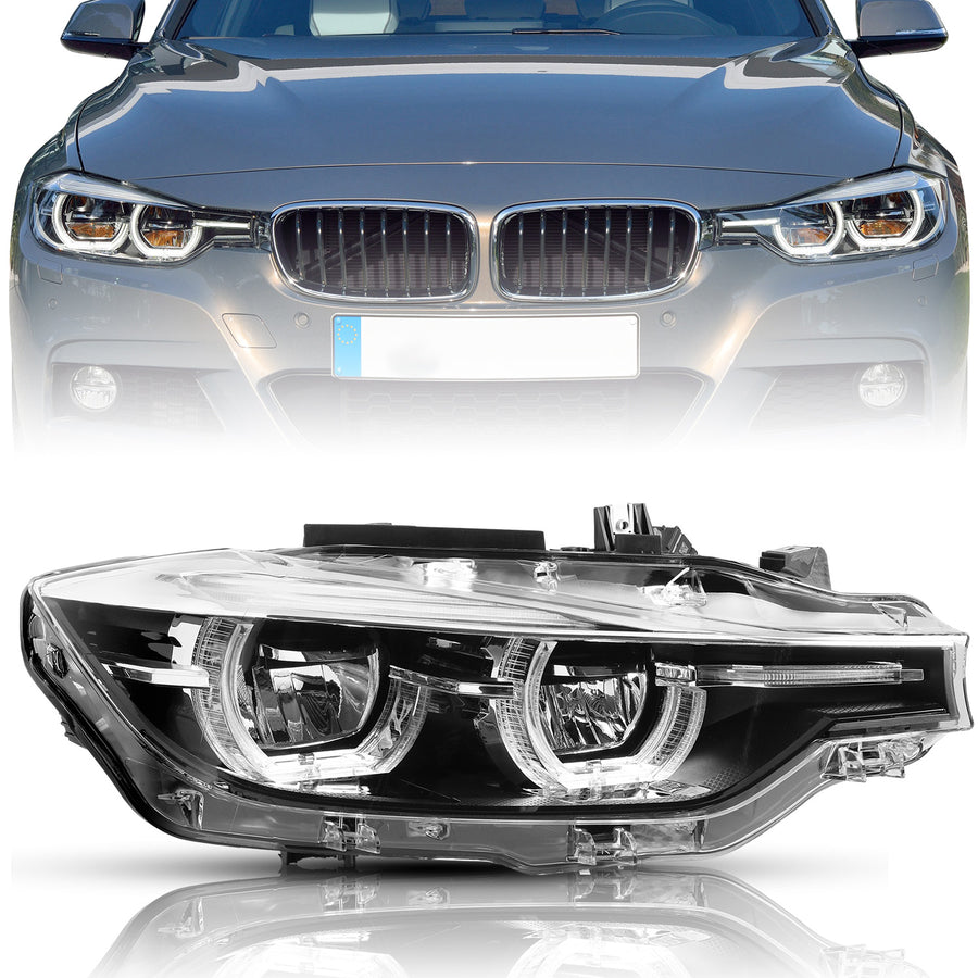 For 2016-2019 BMW 3 Series F30 F31 Full LED Headlights