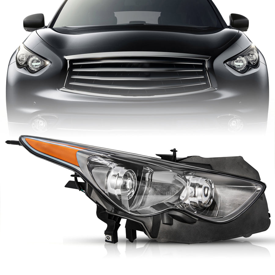 For 2009-2017 Infiniti FX35 FX50 QX70 HID Projector Headlights