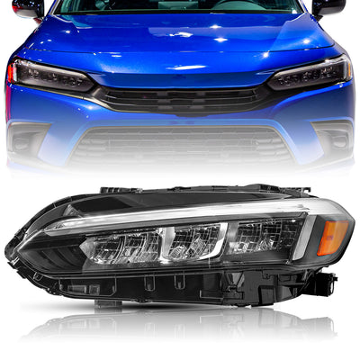 For 2022-2023 Honda Civic Full LED Headlights
