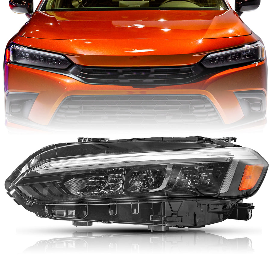 For 2022-2023 Honda Civic Full LED Headlights