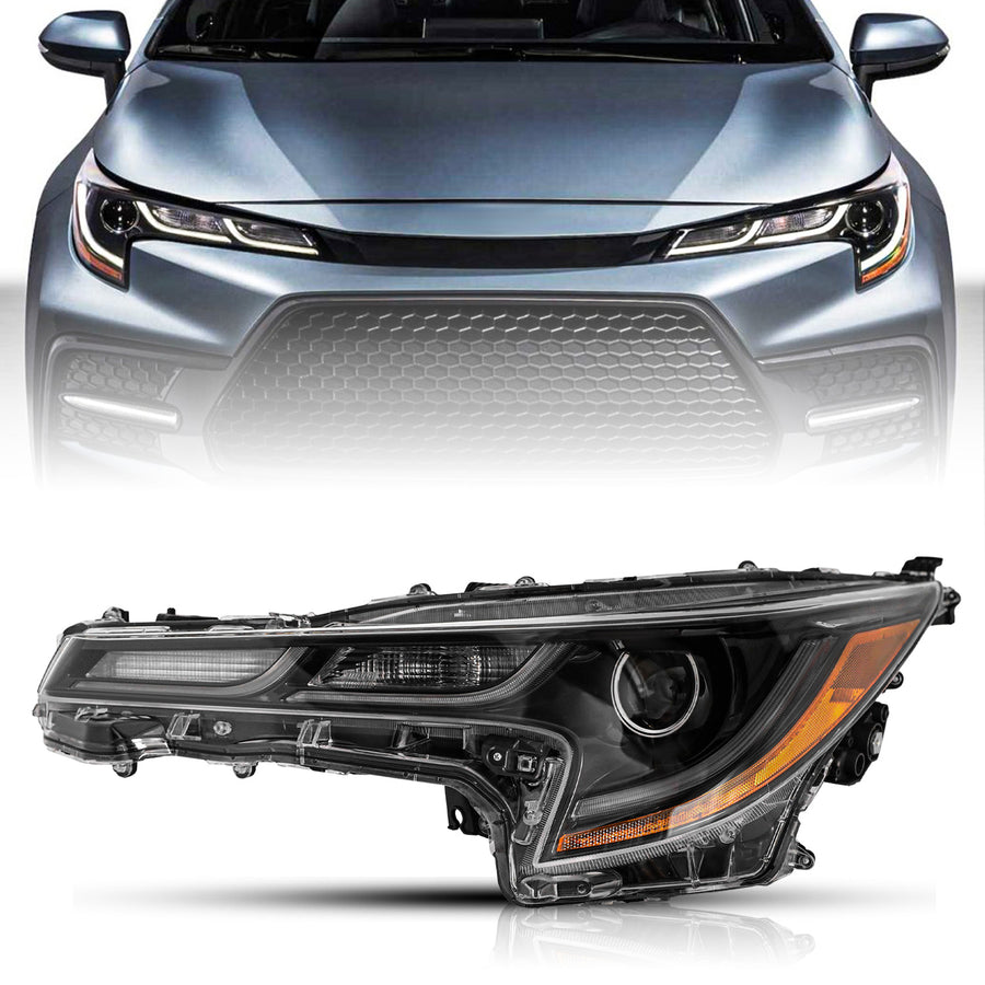 For 2020-2021 Toyota Corolla SE/XLE/XSE LED Projector Headlights