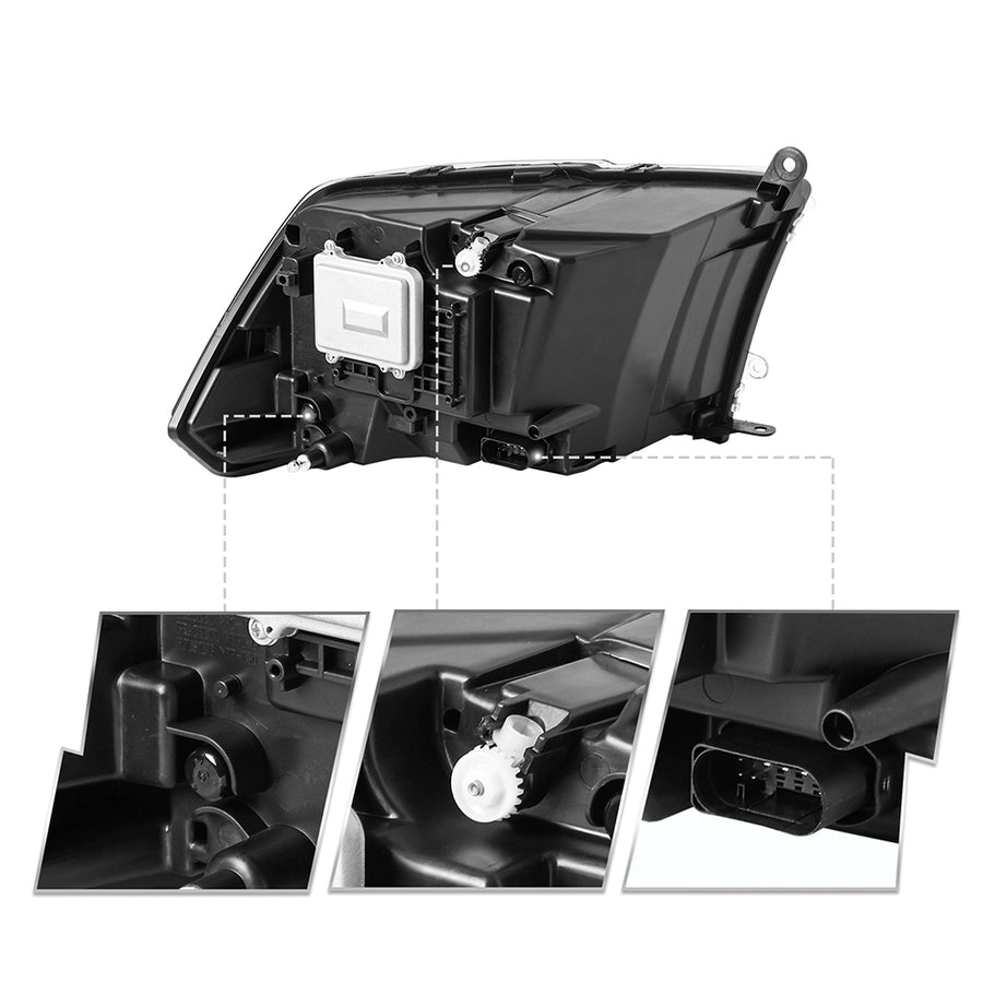13-18 Ram 1500 2500 3500 Full LED Headlights-2