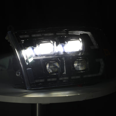 13-18 Ram 1500 2500 3500 Full LED Headlights-5