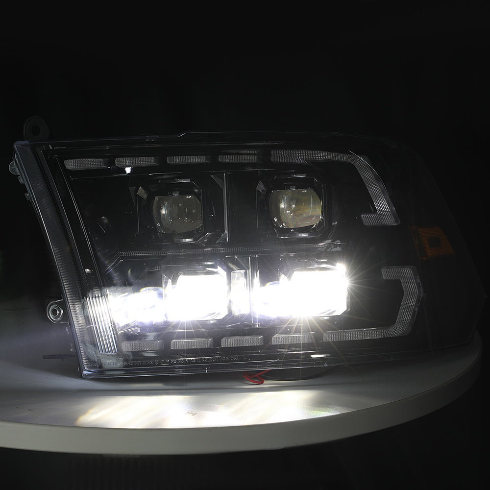 2013-2018 Dodge Ram 1500 2500 3500 Full LED Performance Headlights – LESEM