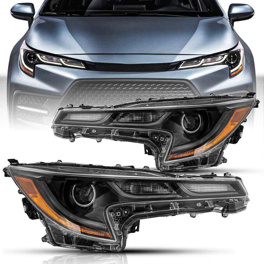 For 2020-2021 Toyota Corolla SE/XLE/XSE LED Projector Headlights
