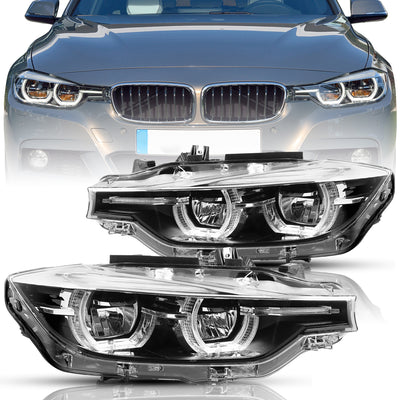 For 2016-2019 BMW 3 Series F30 F31 Full LED Headlights