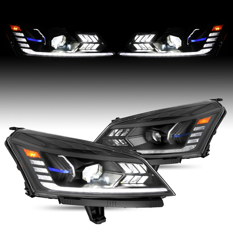 2013-2017 Chevy Traverse Full LED Projector Headlights-1