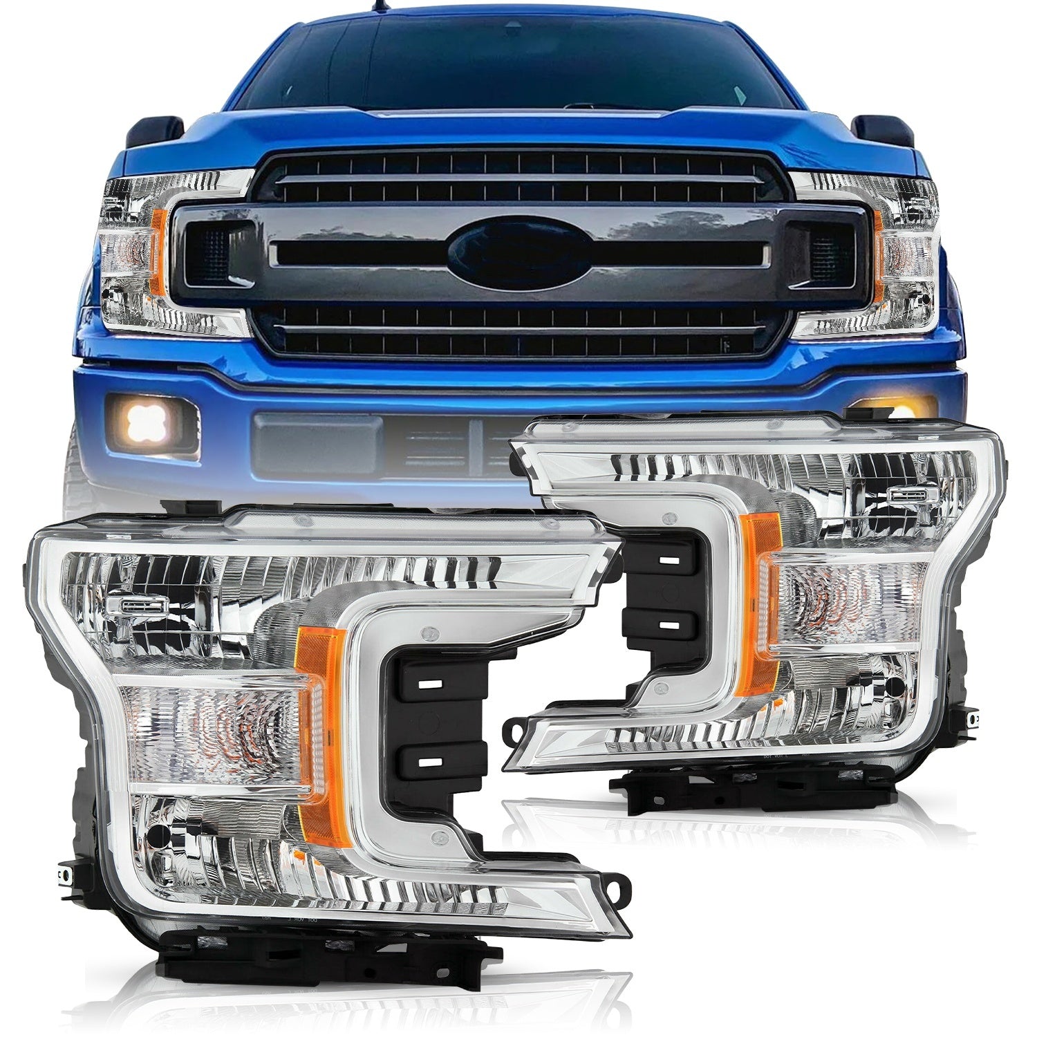 For 2018-2020 Ford F-150 Full LED Performance Headlights – LESEM