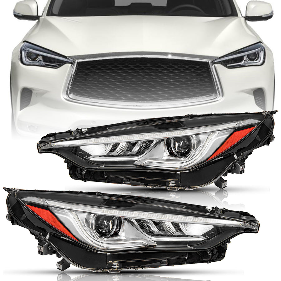 For 2019-2021 Infiniti QX50 LED Projector Headlights