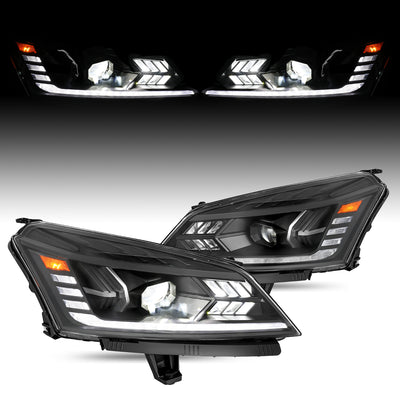 2013-2017 Chevy Traverse Full LED Projector Headlights-2