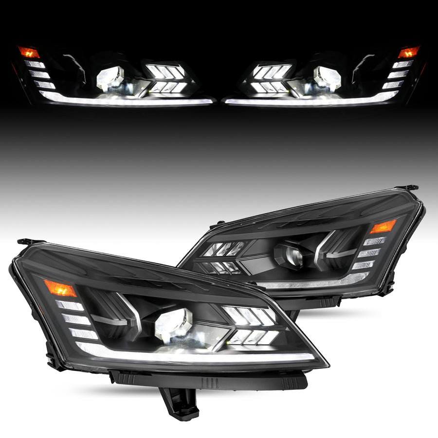 2013-2017 Chevy Traverse Full LED Projector Headlights-2