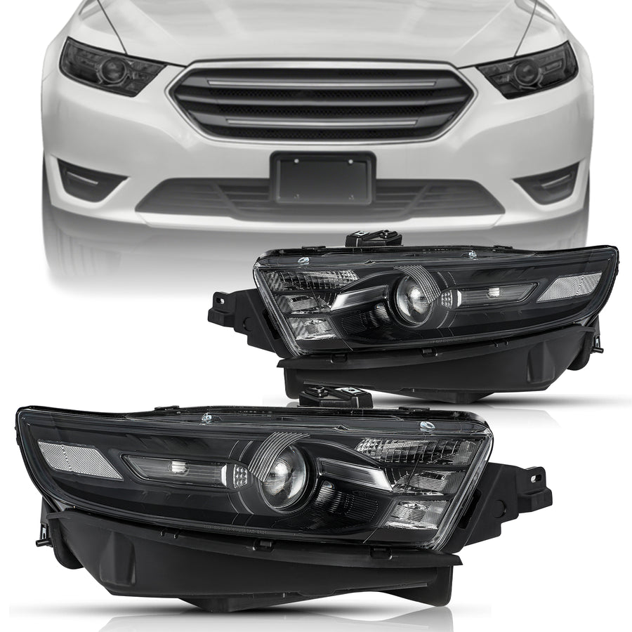 For 2013-2019 Ford Taurus Halogen Headlights