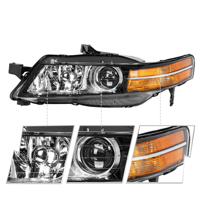 For 2004-2005 Acura TL HID/Xenon Projector Headlights