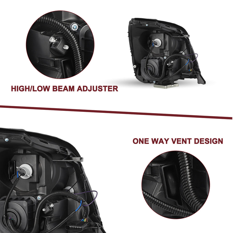 For 2006-2011 Cadillac DTS HID/Xenon Projector Headlights