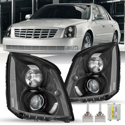 For 2006-2011 Cadillac DTS HID/Xenon Projector Headlights