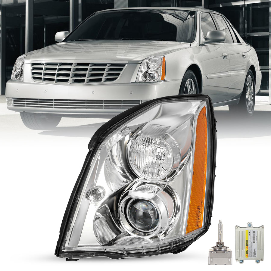 For 2006-2011 Cadillac DTS HID/Xenon Projector Headlights