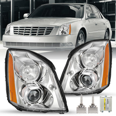 For 2006-2011 Cadillac DTS HID/Xenon Projector Headlights