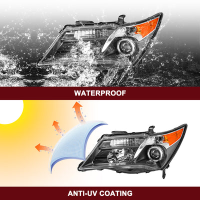 For 2007-2009 Acura MDX HID/Xenon Projector Headlights