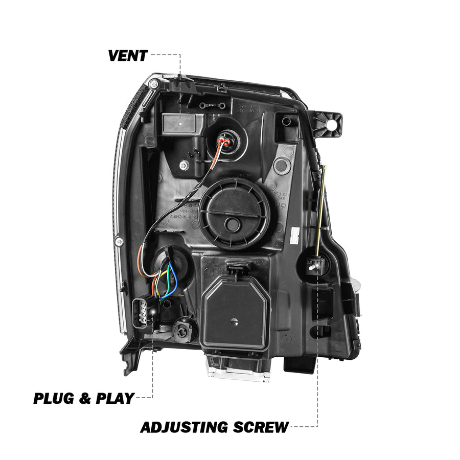 For 2007-2014 Cadillac Escalade HID/Xenon Headlights