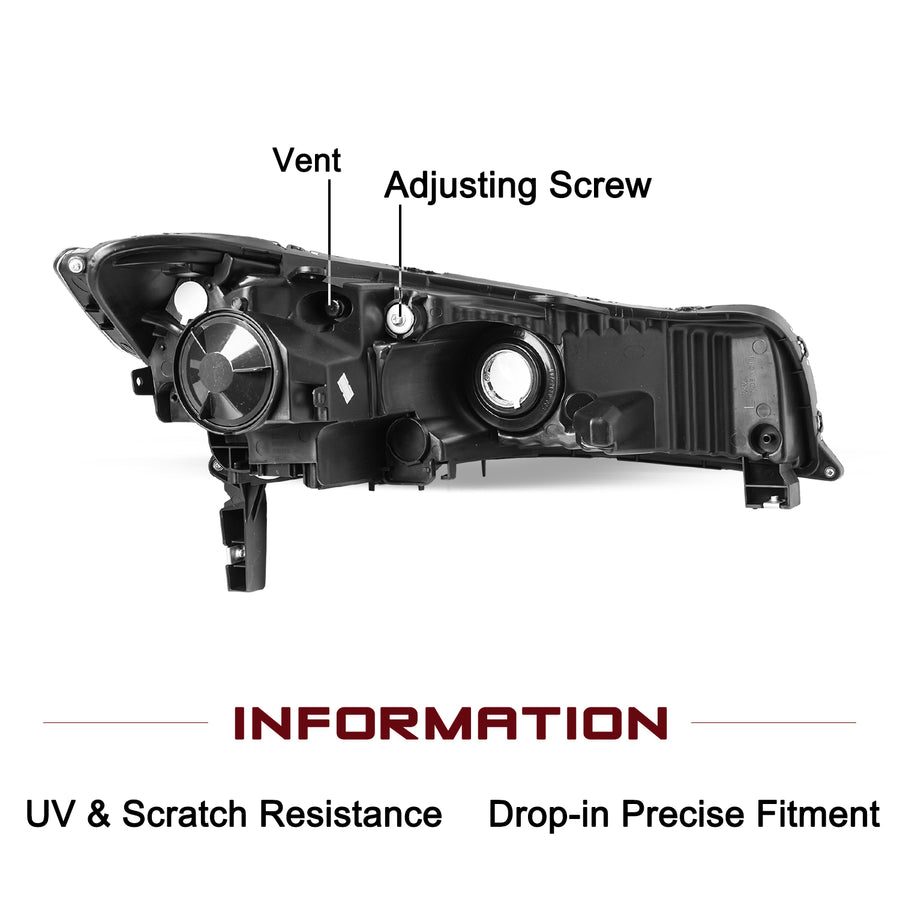 For 2009-2011 Acura TL HID Projector Headlights