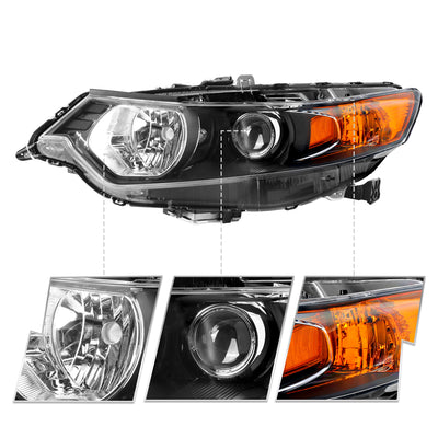 For 2009-2014 Acura TSX Projector Headlights