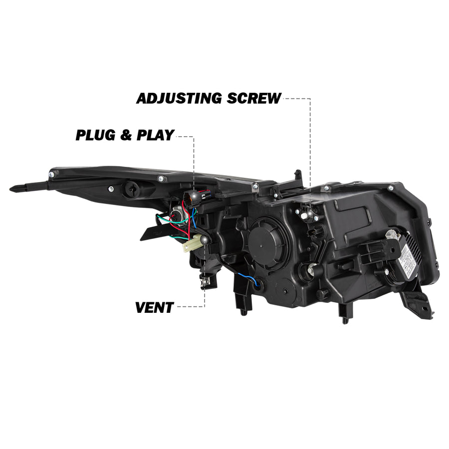 For 2009-2017 Infiniti FX35 FX50 QX70 HID Projector Headlights