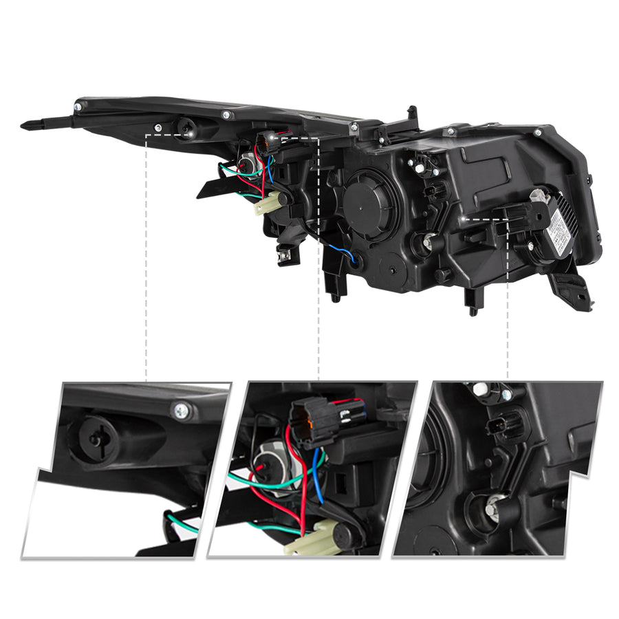 For 2009-2017 Infiniti FX35 FX50 QX70 HID Projector Headlights