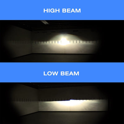 For 2009-2018 Dodge Ram 1500 2500 3500 LED DRL Projector Headlights