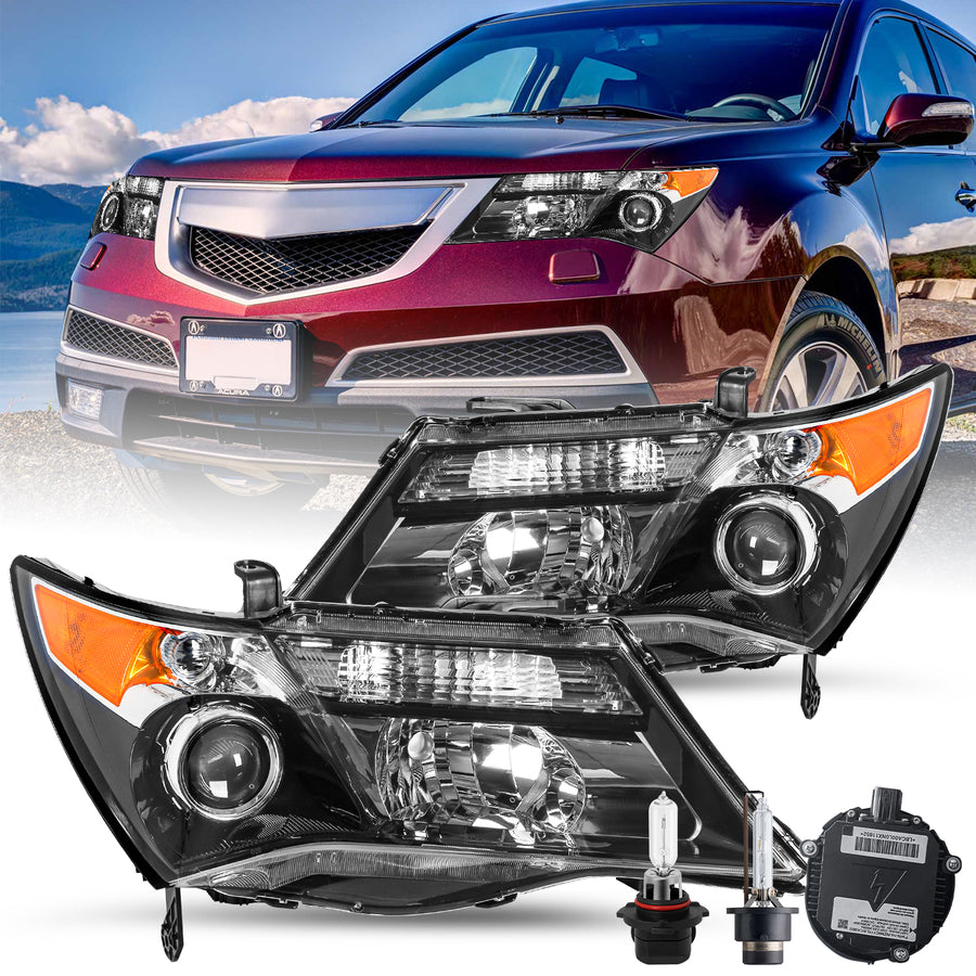For 2010-2013 Acura MDX HID/Xenon Projector Headlights