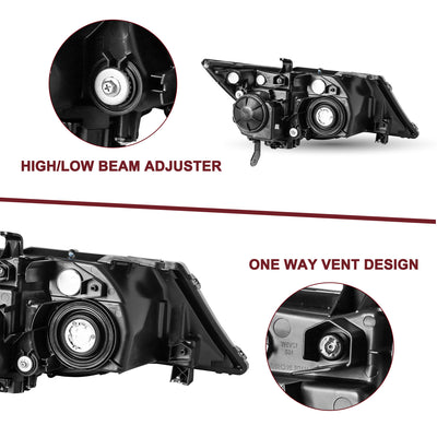 For 2010-2013 Acura MDX HID/Xenon Projector Headlights