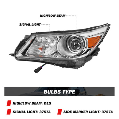For 2010-2013 Buick LaCrosse HID/Xenon Headlights