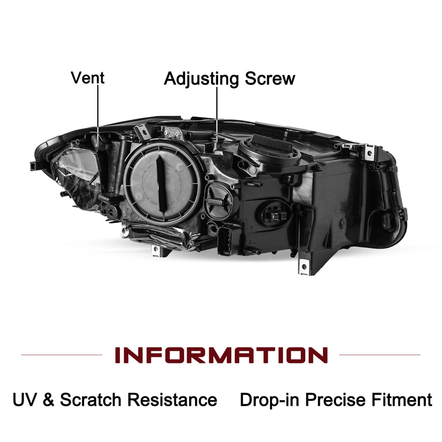 For 2011-2013 BMW 5 Series F10 F18 528i 535i 550i M5 HID Headlights