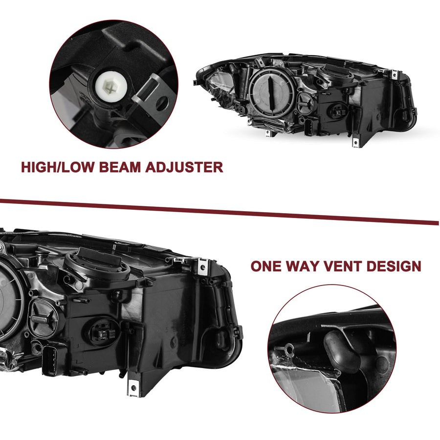 For 2011-2013 BMW 5 Series F10 F18 528i 535i 550i M5 HID Headlights
