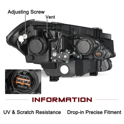 For 2012-2013 Kia Soul Halogen Headlights