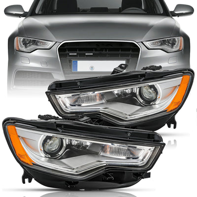 For 2012-2015 Audi A6/S6 HID/Xenon Projector Headlights