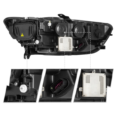 For 2012-2015 Audi A6/S6 HID/Xenon Projector Headlights