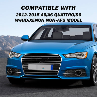 For 2012-2015 Audi A6/S6 HID/Xenon Projector Headlights