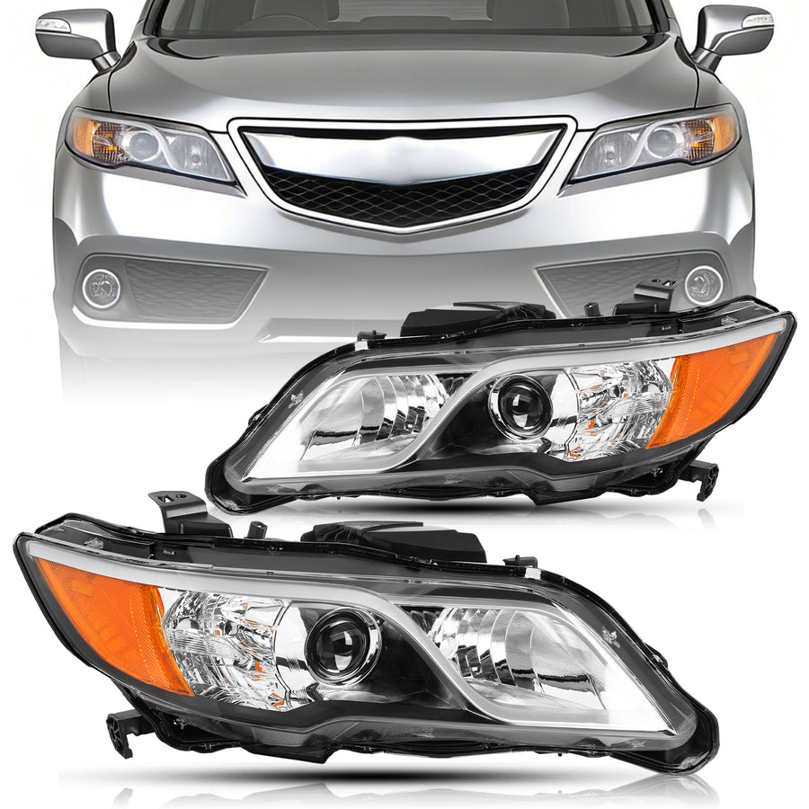 For 2013-2015 Acura RDX Halogen Headlights