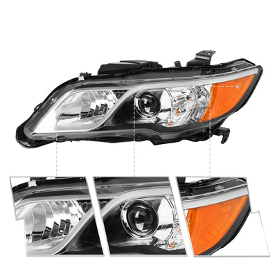 For 2013-2015 Acura RDX Halogen Headlights