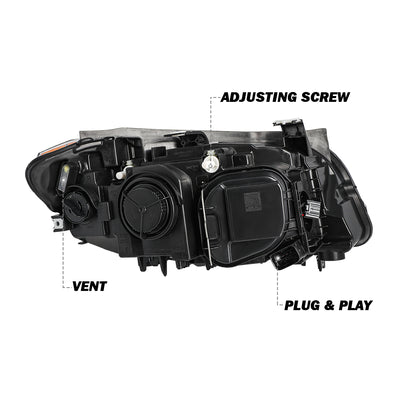 For 2013-2015 BMW X1 Xenon W/o AFS Headlights