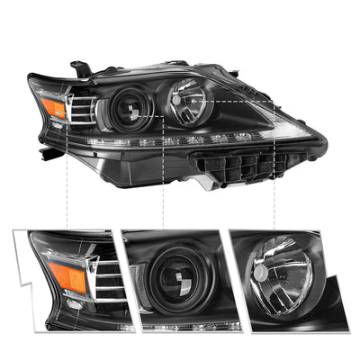 For 2013-2015 Lexus RX350 / RX450h Halogen Headlight