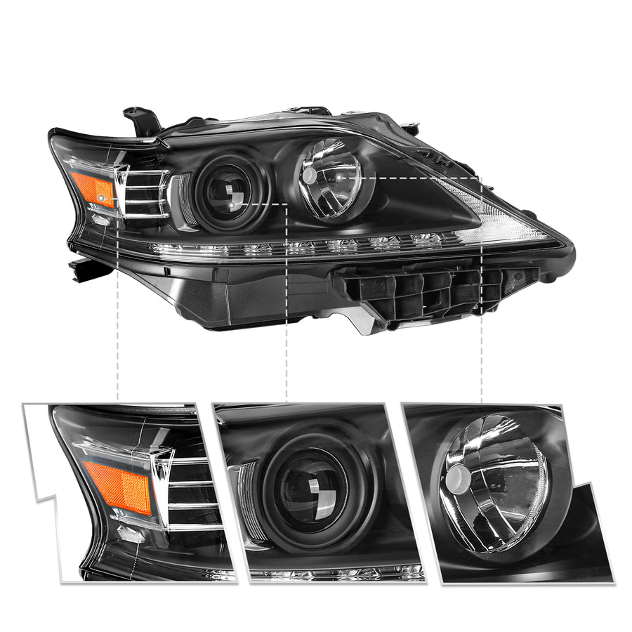 For 2013-2015 Lexus RX350 / RX450h Halogen Headlight