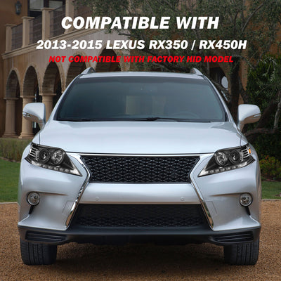 For 2013-2015 Lexus RX350 / RX450h Halogen Headlight