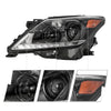 For 2013-2015 Lexus LX570 LX HID Projector Headlights(NOT FOR WITH AFS MODEL)