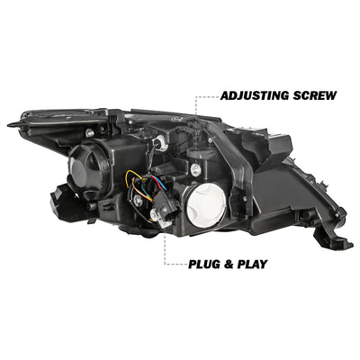 For 2013-2015 Lexus LX570 LX HID Projector Headlights(NOT FOR WITH AFS MODEL)