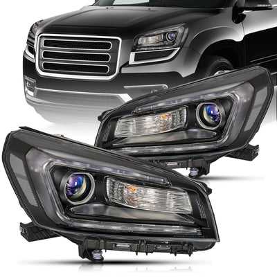 For 2013-2016 GMC Acadia/2017 Acadia Limited |SL | SLE | SLT w/ Factory Halogen Projector Headlights