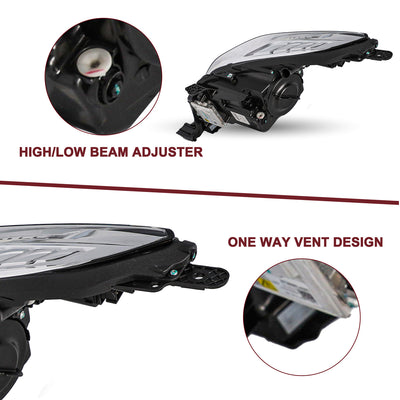 For 2013-2017 Cadillac XTS LED DRL Projector Headlights